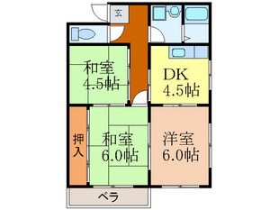 村上マンションの物件間取画像